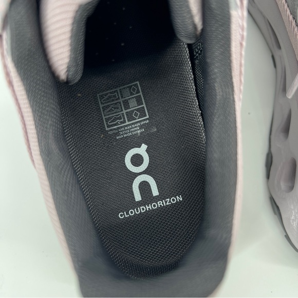 ONCLOUD Cloudhorizon Purple Lace Up Athleisure Running Trainer Sneaker Women 10 - Picture 8 of 10